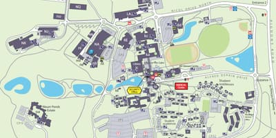 Deakin campus mapa