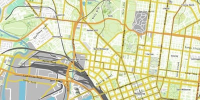 Mapa Royal Melbourne hospital